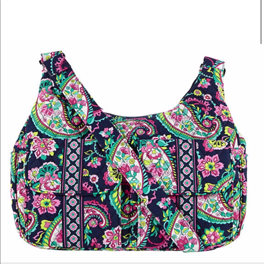 Vera Bradley Cargo Crossbody Petal Paisley 5014 - Picture 1 of 6